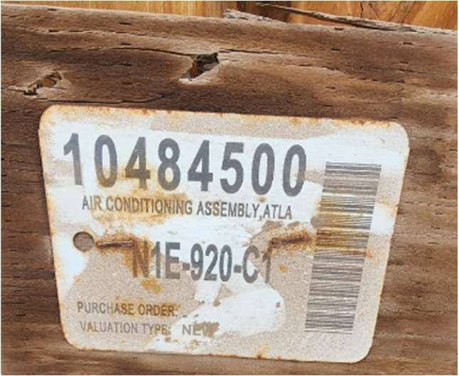 Conjunto de Aire Acondicionado Atlas Copco 57739